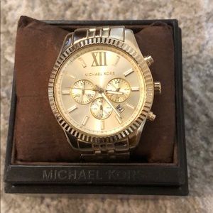 Gold Michael Kors watch
